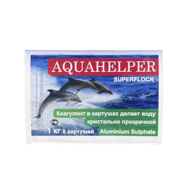 Коагулянт Aqua Helper Superflock (1кг, 8 картушей)